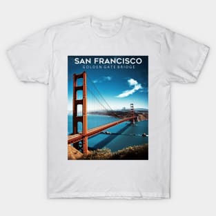 San Francisco, Golden Gate Bridge T-Shirt